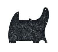 KAISH 8 fori Tele Blank Guitar Pickguard Tele Pick Guard Scratch Plate per Telecaster Esquire Black Pearl