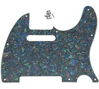 Kaish 8 fori tele chitarra battipenna Fits usa/messicano Fender Telecaster Abalone Pearl