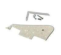 Kaish aged Pearl LP chitarra Pickguard con Chrome staffa per Epiphone Les Paul