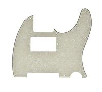 Kaish aged Pearl tele humbucker chitarra battipenna scratch piastra per Fender Telecaster