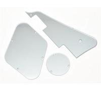 Kaish argento specchio battipenna LP & interruttore piastra posteriore piastra cavità coperture per Gibson Les Paul