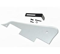 Kaish argento specchio LP chitarra battipenna nero con staffa per Epiphone Les Paul