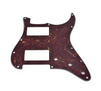 KAISH Battipenna a 11 fori in stile moderno a 2 humbucker H/H per American Strat con doppio pickup humbucking humbucker con angolo quadrato vintage tartaruga