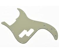 KAISH Battipenna a 13 fori P Bass Style PB Scratch Plate Bass per USA/Messico Precision P Bass invecchiato bianco 3 strati