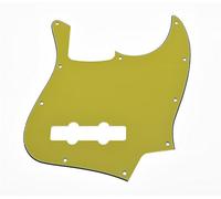 KAISH Battipenna a 4 corde J Bass Style battipenna basso piastra antigraffio per USA/Messico Jazz J Bass giallo 3 strati