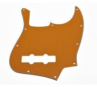 KAISH Battipenna a 4 corde J Bass Style battipenna basso piastra antigraffio per USA/Messico Jazz J Bass arancione 3 strati