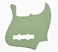KAISH Battipenna a 4 corde J Bass Style Pickguard Scratch Plate per USA/Messico Jazz J Bass verde menta