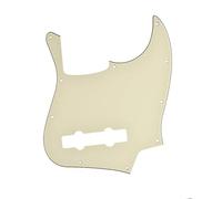 KAISH Battipenna a 5 corde J Bass Style Pick Guard Bass per USA/Messico Jazz J Bass 5 corde made in USA/Mexio bianco invecchiato 3 strati