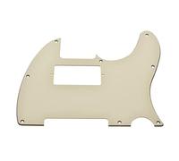 KAISH Battipenna a 8 fori per chitarra Tele Humbucker TL per Telecaster/Tele Made in USA/Messico bianco invecchiato a 3 strati