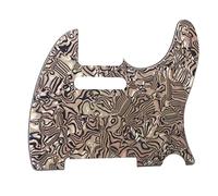 KAISH - Battipenna a 8 fori per chitarra Tele, piastra antigraffio per Tele/Telecaster, guscio bronzo