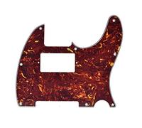 KAISH - Battipenna a 8 fori per chitarra Telecaster/Tele vintage, con humbucker, adatto per Telecaster USA/Messico, tartaruga