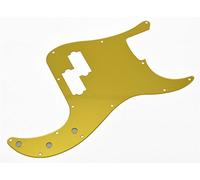 Kaish, battipenna a specchio dorato con 13 fori per basso Fender Precision Bass statunitense o messicano