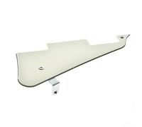 KAISH Battipenna bianco invecchiato a 3 strati per chitarra LP con staffa in acciaio inox cromato e viti di montaggio in acciaio per USA Les Paul