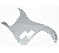 Kaish, battipenna color argento specchiato per il basso Fender Precision Bass statunitense o messicano