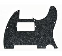 KAISH Battipenna Humbucker a 8 fori per chitarra Telecaster/Telecaster, colore: nero perla