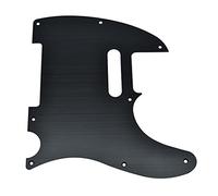 KAISH Battipenna in alluminio anodizzato a 8 fori TL Pick Guard piastra antigraffio per USA/Messico Telecaster nero