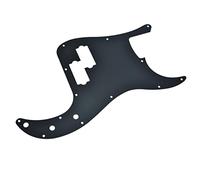 KAISH Battipenna in alluminio opaco di precisione basso stile metallo anodizzato P Bass Pick Guard piastra antigraffio per americano/messicano di precisione P Bass nero opaco