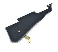 KAISH Battipenna LP nero a 3 strati con staffa in acciaio inossidabile oro e viti di montaggio in acciaio per USA Les Paul