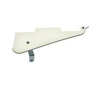 KAISH Battipenna LP per chitarra a 3 strati, colore bianco invecchiato con staffa in acciaio inossidabile nero e viti di montaggio in acciaio per USA Les Paul