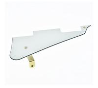 KAISH Battipenna per chitarra LP a 3 strati, colore avorio con staffa in acciaio inossidabile e viti di montaggio in acciaio per USA Les Paul