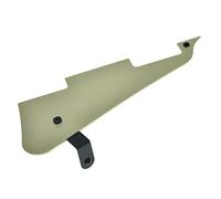 KAISH Battipenna per chitarra LP in alluminio anodizzato in metallo dorato, stile moderno, con staffa nera in metallo per Epi Les Paul