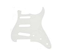 Kaish, battipenna per chitarra ST/Strat in stile SSS, 11 fori, per Stratocaster USA/Messico, trasparente/chiaro, 1 strato