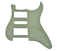 KAISH Battipenna standard ST HSH a 11 fori per American Strat Humbucker con angolo quadrato verde menta