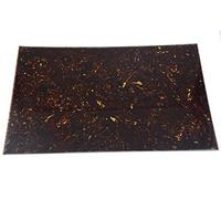 KAISH - Battipenna vuota, 29 x 43 cm, con piastra antigraffio e tartaruga scura a 3 strati