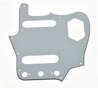 Kaish bianco 3 PLY American vintage Jaguar chitarra battipenna scratch piastra per Fender Jaguar