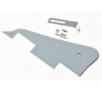 Kaish bianco 3 PLY LP chitarra Pickguard con Chrome staffa per Epiphone Les Paul