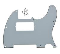 Kaish bianco 3 PLY tele humbucker chitarra battipenna scratch piastra per Fender Telecaster