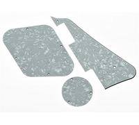 Kaish bianco perla battipenna LP & interruttore piastra posteriore piastra cavità coperture per Epiphone Les Paul