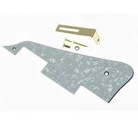 Kaish bianco perla LP chitarra battipenna oro con staffa per Epiphone Les Paul