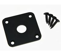 Kaish Black Jack in metallo piatto fondo piatto quadrato rivestimento per Gibson Les Paul