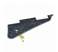 KAISH Black Pearl LP - Battipenna per chitarra con staffa in acciaio inossidabile dorato e viti di montaggio in acciaio per USA Les Paul