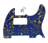 Kaish blu Shell tele humbucker chitarra battipenna scratch piastra per Fender Telecaster