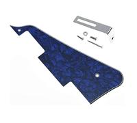 KAISH Blue Pearl LP - Battipenna per chitarra con staffa cromata per Epiphone Les Paul