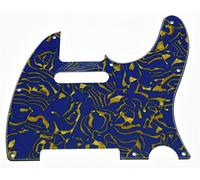 KAISH Blue Shell Tele battipenna per chitarra Fender Telecaster