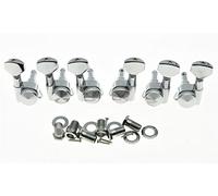 Kaish Chrome 3 Left 3 Right Guitar Tuner chiavi di accordatura macchina teste Corea di blocco