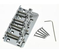KAISH Chrome 4 Corde Basso Elettrico Ponte Chitarra per Jazz J Basso Precisione P Bass
