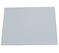 KAISH - Foglio per battipenna, autoadesivo, per chitarre acustiche, 25 x 20 cm, colore: bianco