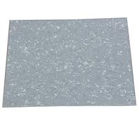 KAISH - Foglio per battipenna, autoadesivo, per chitarre acustiche, 25 x 20 cm, colore: bianco perlato