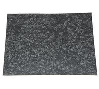 KAISH - Foglio per battipenna, autoadesivo, per chitarre acustiche, 25 x 20 cm, colore: nero perlato