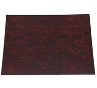 KAISH - Foglio per battipenna, autoadesivo, per chitarre acustiche, 25 x 20 cm, colore: tartarugato rosso