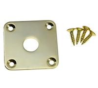 Kaish fondo piatto di base metallica jack piastra piatto quadrato rivestimento per Gibson LP Les Paul Old Skool Pro