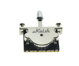 Kaish Heavy Duty 3 Way chitarra pickup leva selettore pickup interruttore per Strat tele 4 punte disponibile Chrome Plastic Tip