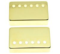 KAISH Humbucker - Copertura per pickup per chitarra, in ottone, 50 mm/52 mm, con distanza tra i poli, per Epi Les Paul Gold