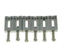 Kaish in acciaio INOX, set da 6 Sellette ponte chitarra sella 10.5mm String Spacing