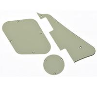 Kaish invecchiato bianco 3 strati battipenna LP & interruttore piastra posteriore piastra cavità coperture per Gibson Les Paul