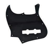 KAISH Lefty - Battipenna a 4 corde, stile basso J, per mancini, per USA/Messico, Jazz J Bass nero, 1 strato